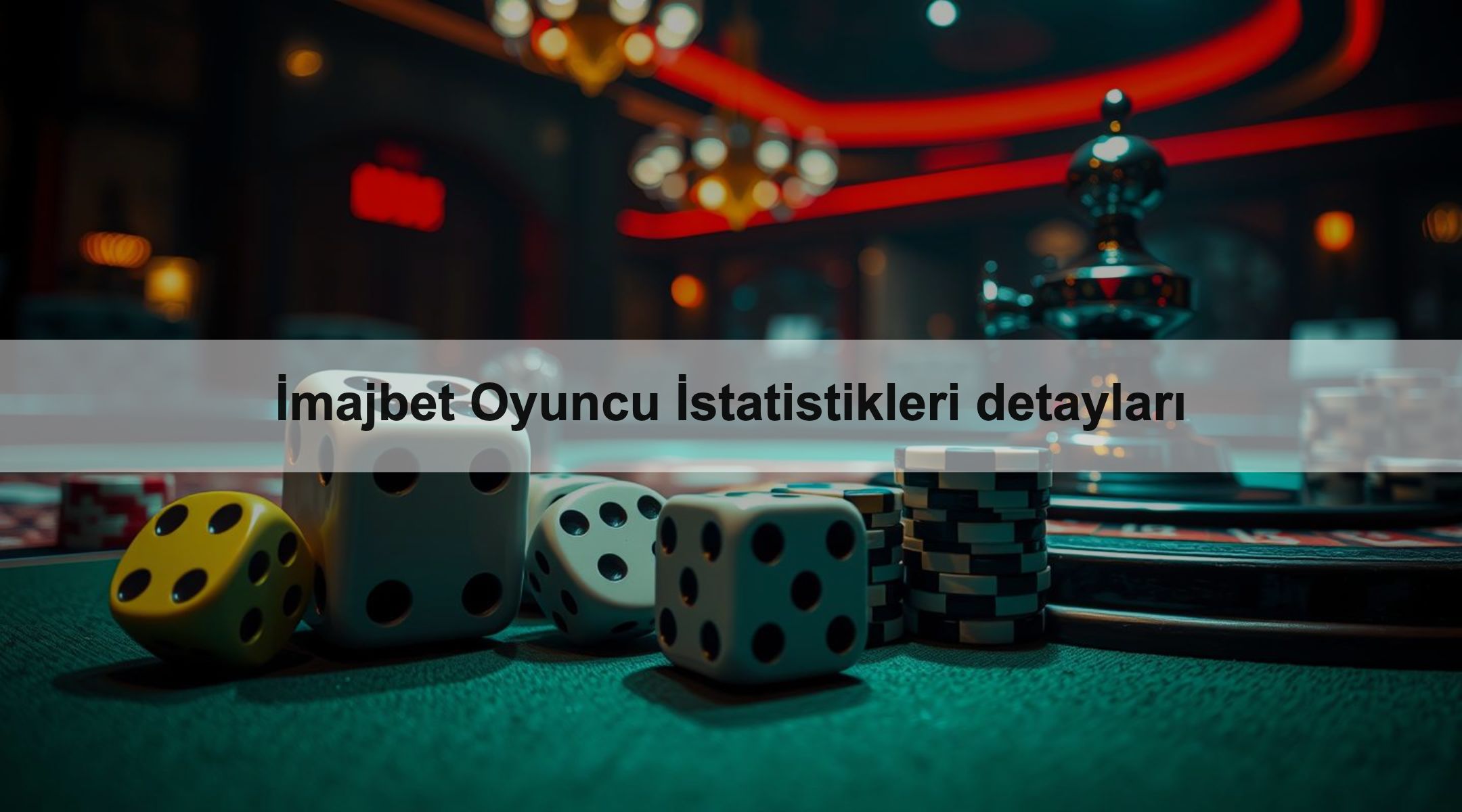 İmajbet Oyuncu İstatistikleri detayları