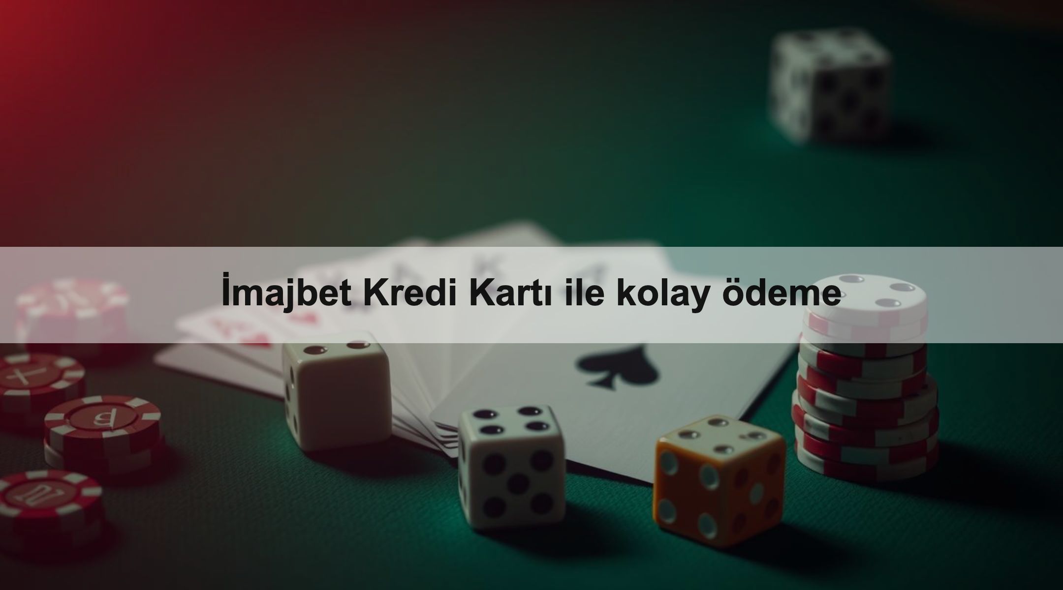 İmajbet Kredi Kartı ile kolay ödeme
